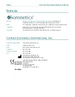 Предварительный просмотр 2 страницы Somnetics Transcend Sleep Apnea Therapy User Manual