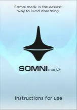 Preview for 1 page of SOMNI SOMNImask Instructions For Use Manual