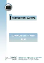 SOMNOmedics NIBP PLM Instruction Manual preview