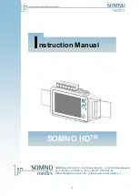 SOMNOmedics SOMNO HD NGD050 Instruction Manual preview