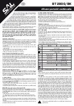 Preview for 6 page of Somogyi Elektronic BT 2800/BK Instruction Manual