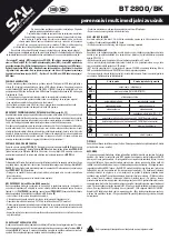 Preview for 7 page of Somogyi Elektronic BT 2800/BK Instruction Manual