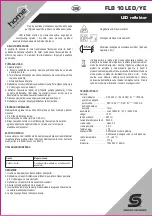 Preview for 7 page of Somogyi Elektronic FLB10LED/YE Instruction Manual