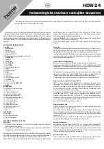 Preview for 7 page of Somogyi Elektronic HCW 24 Instruction Manual