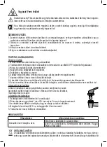 Preview for 7 page of Somogyi Elektronic HG BA 27 Instruction Manual