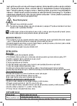 Preview for 15 page of Somogyi Elektronic HG BA 27 Instruction Manual