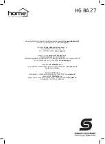 Preview for 31 page of Somogyi Elektronic HG BA 27 Instruction Manual