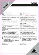 Preview for 4 page of Somogyi Elektronic home AWC 30 Instruction Manual