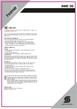 Preview for 7 page of Somogyi Elektronic home AWC 30 Instruction Manual