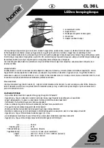 Preview for 4 page of Somogyi Elektronic home CL 36L Instruction Manual