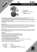 Preview for 5 page of Somogyi Elektronic home CL 36L Instruction Manual