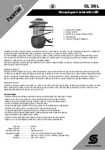 Preview for 8 page of Somogyi Elektronic home CL 36L Instruction Manual