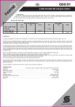 Preview for 4 page of Somogyi Elektronic home COG 01 Instruction Manual