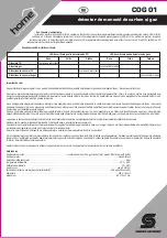 Preview for 10 page of Somogyi Elektronic home COG 01 Instruction Manual