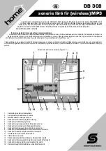 Preview for 15 page of Somogyi Elektronic Home DB 308 Instruction Manual