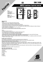 Preview for 17 page of Somogyi Elektronic Home DB 308 Instruction Manual