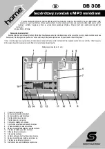 Preview for 21 page of Somogyi Elektronic Home DB 308 Instruction Manual