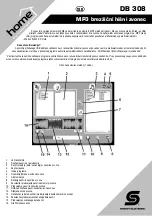 Preview for 24 page of Somogyi Elektronic Home DB 308 Instruction Manual