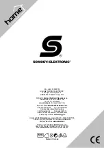 Preview for 26 page of Somogyi Elektronic Home DB 308 Instruction Manual