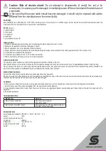 Preview for 4 page of Somogyi Elektronic home DHM250 Instruction Manual