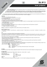 Preview for 3 page of Somogyi Elektronic home DL IP 3 Instruction Manual