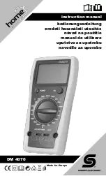 Somogyi Elektronic home DM 4070 Instruction Manual preview