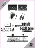 Preview for 3 page of Somogyi Elektronic home DTA HIFI Instruction Manual