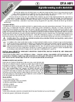 Preview for 5 page of Somogyi Elektronic home DTA HIFI Instruction Manual