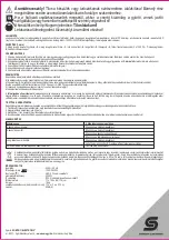 Preview for 8 page of Somogyi Elektronic home FKK 09 Instruction Manual