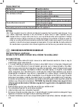 Preview for 5 page of Somogyi Elektronic home FKK 14 Instruction Manual