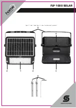 Preview for 2 page of Somogyi Elektronic Home FLP 1000 SOLAR Instruction Manual