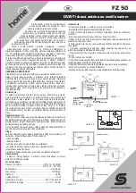 Предварительный просмотр 4 страницы Somogyi Elektronic Home FZ 50 Instruction Manual