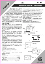 Предварительный просмотр 5 страницы Somogyi Elektronic Home FZ 50 Instruction Manual