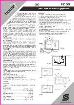 Предварительный просмотр 6 страницы Somogyi Elektronic Home FZ 50 Instruction Manual