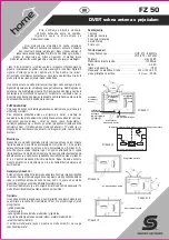 Предварительный просмотр 10 страницы Somogyi Elektronic Home FZ 50 Instruction Manual