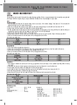 Preview for 22 page of Somogyi Elektronic HOME HG BMS 64 Instruction Manual