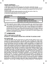 Preview for 4 page of Somogyi Elektronic home HG KD 40 Instruction Manual