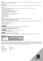 Preview for 4 page of Somogyi Elektronic Home HG VF 04 Instruction Manual