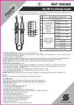 Preview for 4 page of Somogyi Elektronic Home MVT 808ACE Instruction Manual