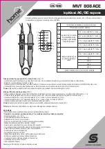 Preview for 7 page of Somogyi Elektronic Home MVT 808ACE Instruction Manual