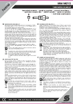 Предварительный просмотр 2 страницы Somogyi Elektronic home MW MC15 Instruction Manual