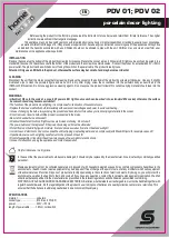 Preview for 2 page of Somogyi Elektronic home PDV 01 Instruction Manual