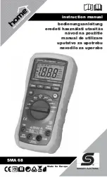 Preview for 1 page of Somogyi Elektronic home SMA 68 Instruction Manual