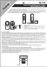 Предварительный просмотр 2 страницы Somogyi Elektronic HOME TH 111 Instruction Manual