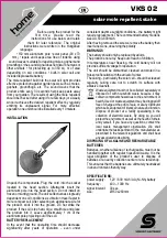 Preview for 3 page of Somogyi Elektronic home VKS 02 Instruction Manual