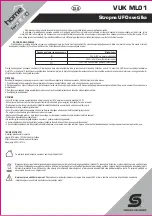 Preview for 8 page of Somogyi Elektronic Home VUK ML01 Instruction Manual