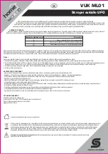 Preview for 9 page of Somogyi Elektronic Home VUK ML01 Instruction Manual