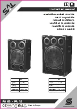 Preview for 1 page of Somogyi Elektronic PA 08 Instruction Manual