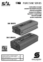 Somogyi Elektronic PURE SINE SAI 1000TS Instruction Manual preview