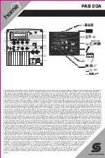 Предварительный просмотр 2 страницы Somogyi Elektronic SAL home PAB20A Instruction Manual